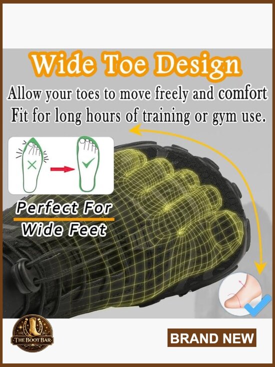 Barefoot Shoes Zero Drop Wide Toe Box Minimalist Athletic Hiking Sneakers main image 4